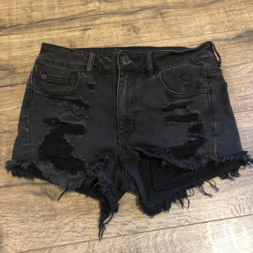 American Eagle high rise shorts size 6